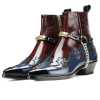 Santiago Cowboy Boots - Blue - Escaro Royale