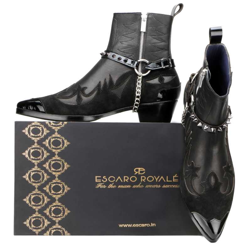 Valdar Cowboy Boots - Escaro Royale