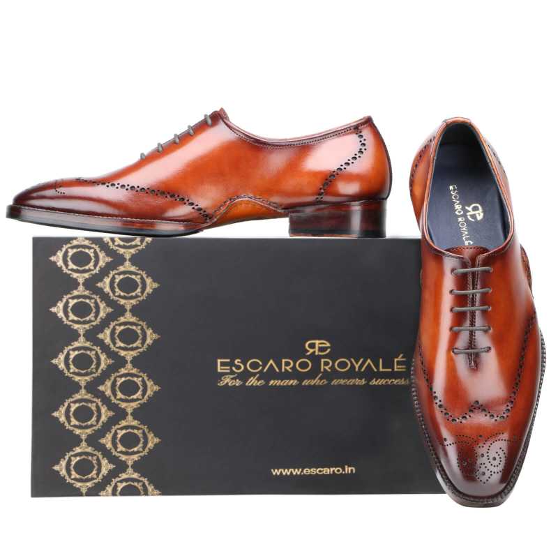 Alfar Wingtip Oxfords - Escaro Royale