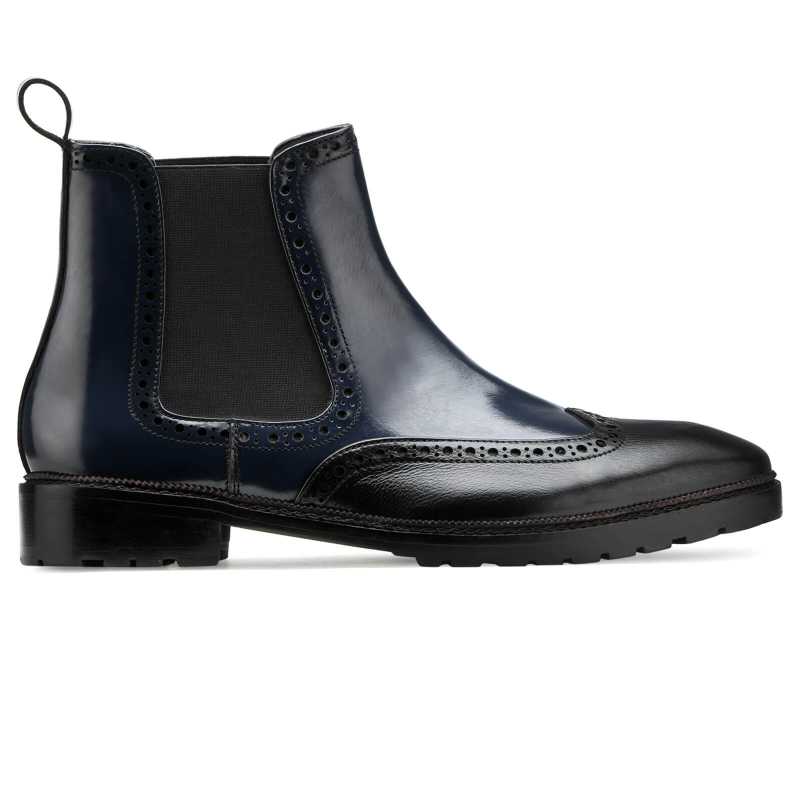 Evander Chelsea Boots - Blue - Escaro Royale