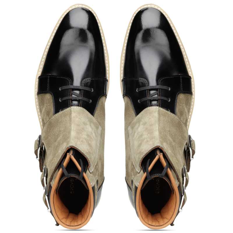 Barton Monkstrap Shoes - Escaro Royale