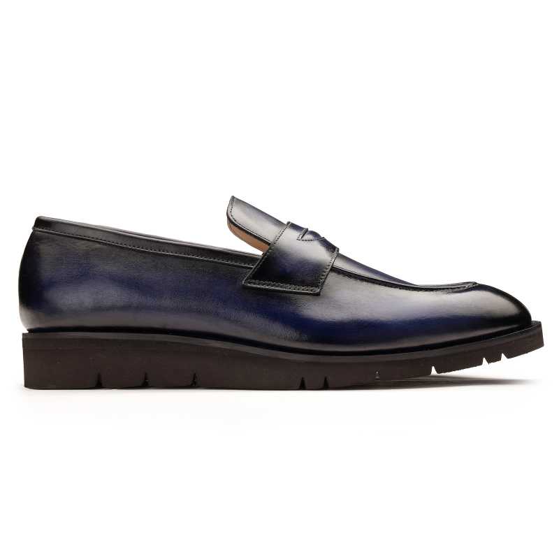 Azul Penny Loafers - Escaro Royale