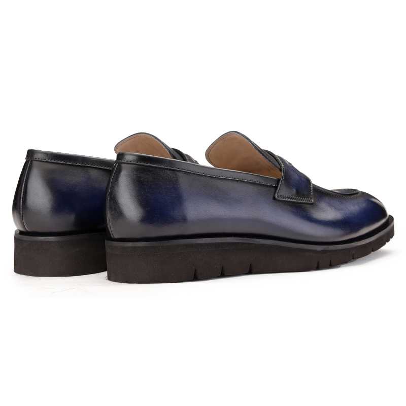 Azul Penny Loafers - Escaro Royale