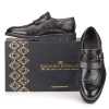 Sergio Buckled Kiltie Slipons - Escaro Royale