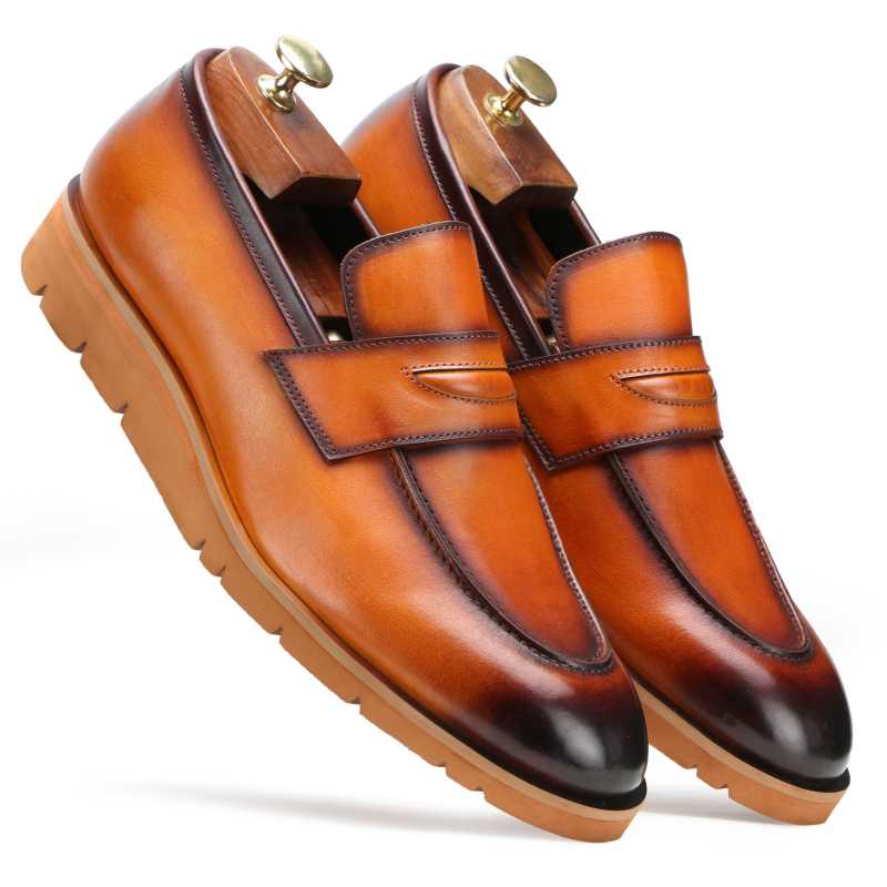 Finn Penny Loafers - Escaro Royale
