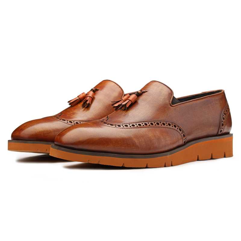 Maxwell Designer Tassel Loafers - Escaro Royale