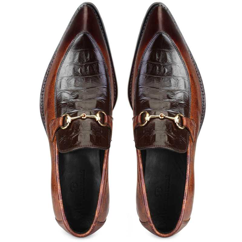 Wallace Snip toe horsebit Loafers - Escaro Royale