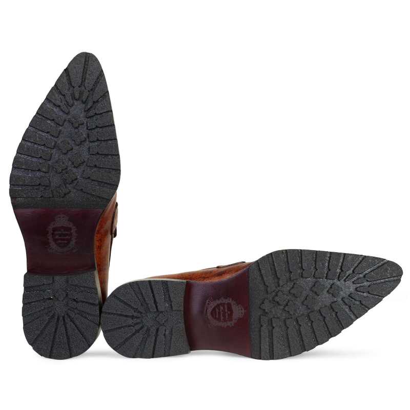 Wallace Snip toe horsebit Loafers - Escaro Royale