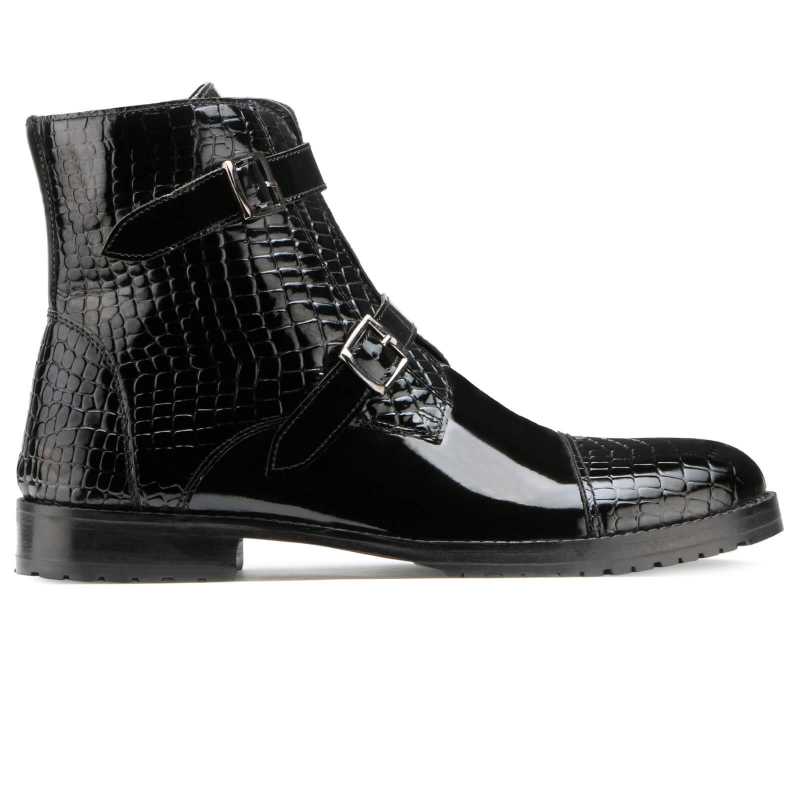 Rocky Patent Boot - Escaro Royale