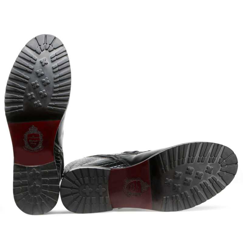 Rocky Patent Boot - Escaro Royale