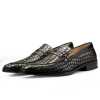 Iverson Grey Penny Loafers - Escaro Royale