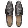 Iverson Grey Penny Loafers - Escaro Royale