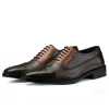 Marvin Medallion Captoe Oxfords - Escaro Royale