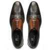 Marvin Medallion Captoe Oxfords - Escaro Royale