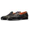 Wedlock Black-Gold Designer Loafers - Escaro Royale