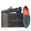 Wedlock Blue Designer Loafers - Escaro Royale