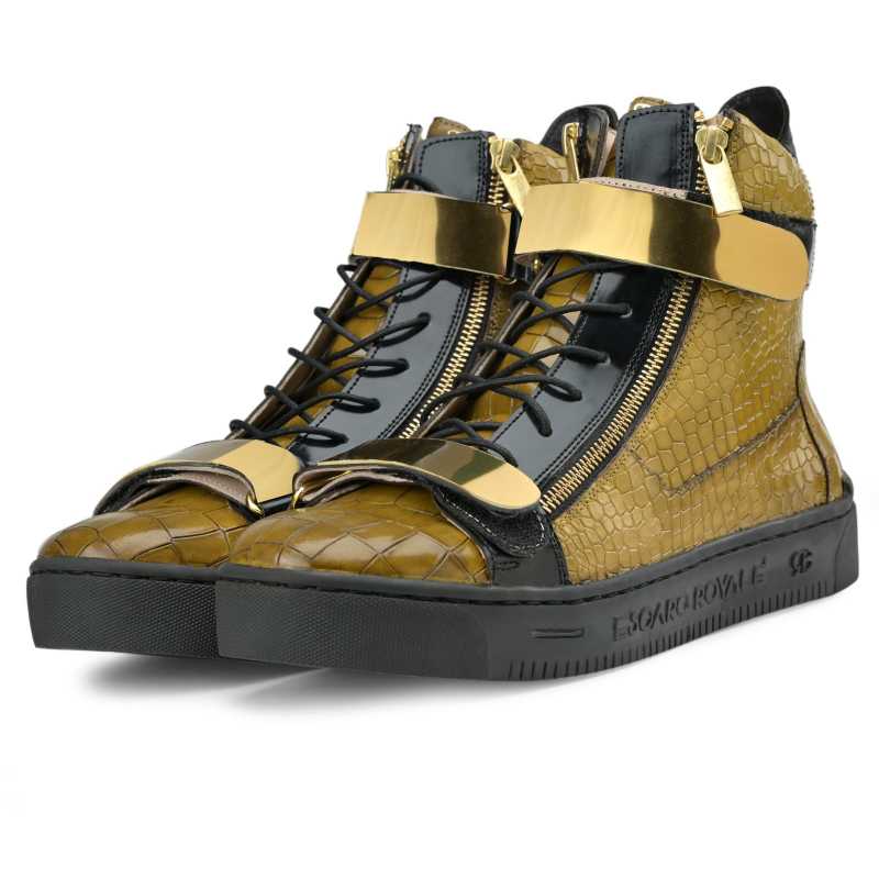 Maximus Hightop Sneakers - Escaro Royale