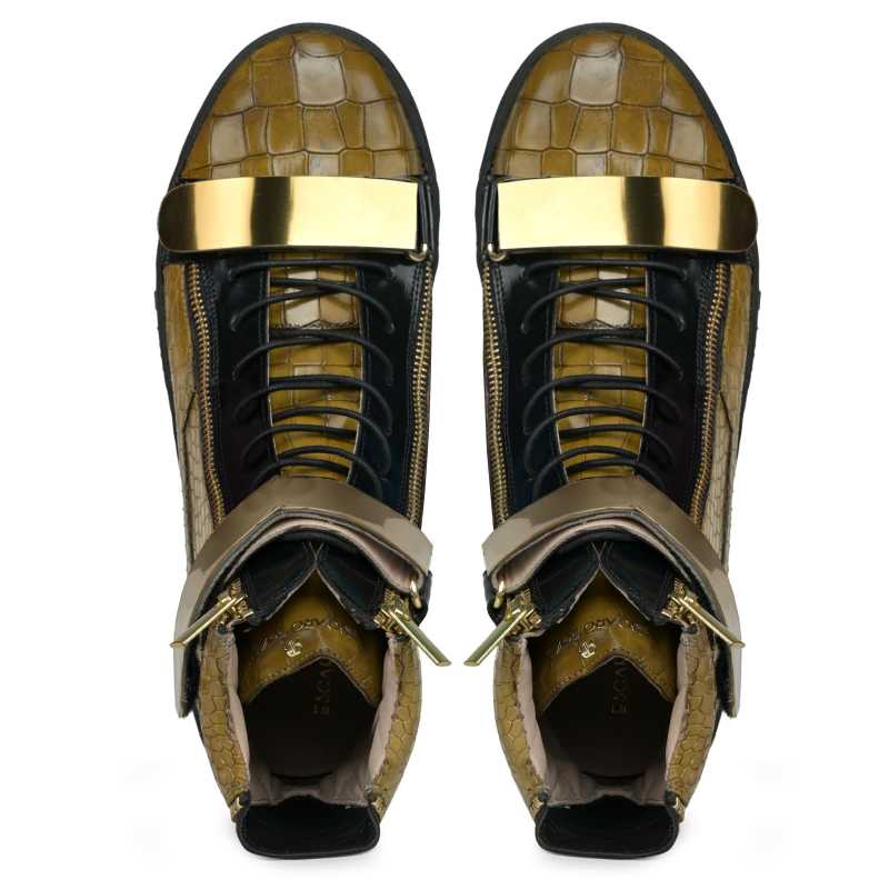 Maximus Hightop Sneakers - Escaro Royale