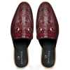 The Hale Slippers Mules Wine - Escaro Royale
