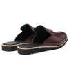 The Hale Slippers Mules Wine - Escaro Royale