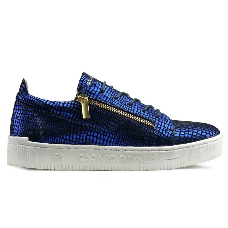 Hercules Blue Sneakers - Escaro Royale