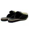Garrett Metal Stud Slipper Mules - Escaro Royale