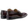The Flint Penny Loafer In Brown - Escaro Royale
