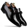 Erving Tied Tassel Loafers - Escaro Royale