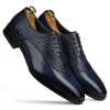 Dwayne Dual Textured Oxfords - Escaro Royale