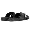 The Canberra Slippers in Black - Escaro Royale