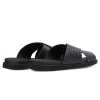 The Stevens Weaved Slippers in Black - Escaro Royale