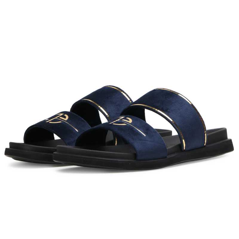 The Napier Sliders In Blue - Escaro Royale