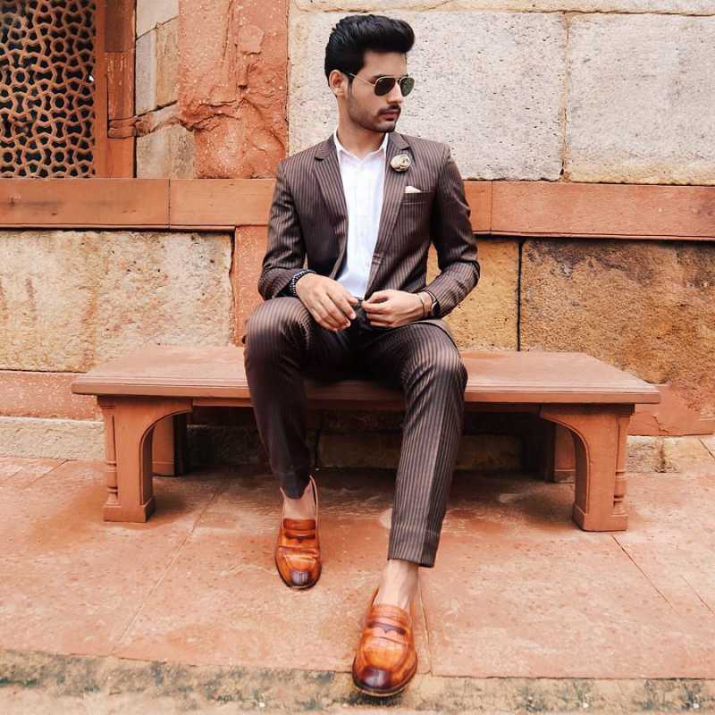 Tan Embossed Slip-on - Escaro Royale