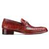 Brig Textured Horsebit Slipons - Brown - Escaro Royale