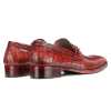Brig Textured Horsebit Slipons - Brown - Escaro Royale