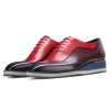 Saxton Oxfords with EVA Sole - Purple Red - Escaro Royale
