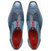Saxton Wingtip Brogues  with EVA Sole - Blue - Escaro Royale