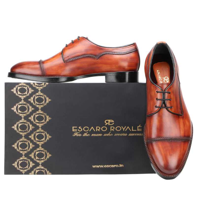 Haruki Cap Toe Derby - Escaro Royale