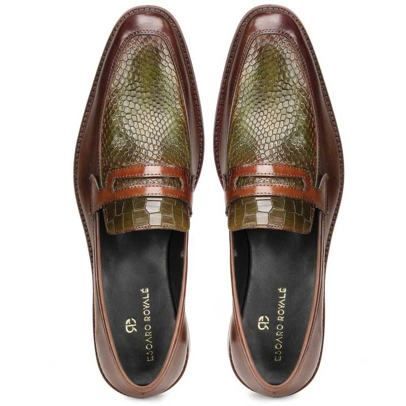 Asheville Penny Loafers - Escaro Royale