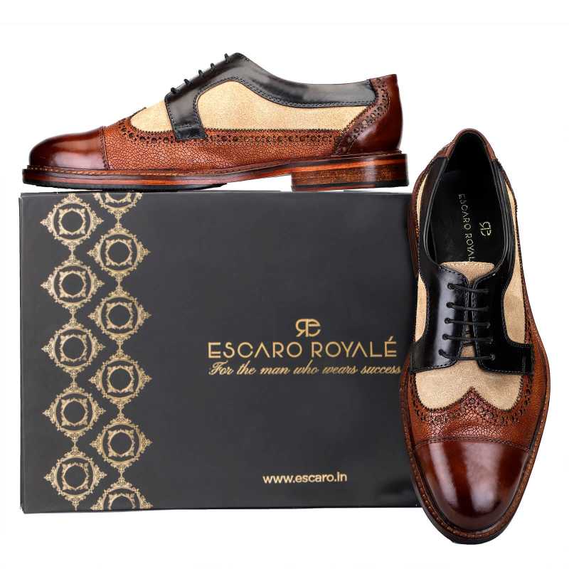 Fleig Designer Derby Laceups - Escaro Royale