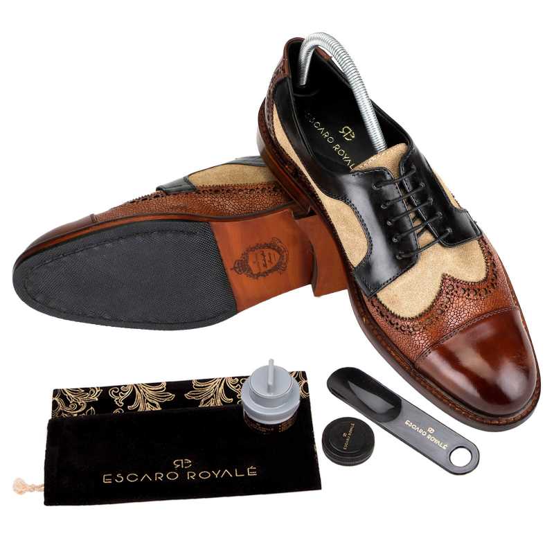 Fleig Designer Derby Laceups - Escaro Royale