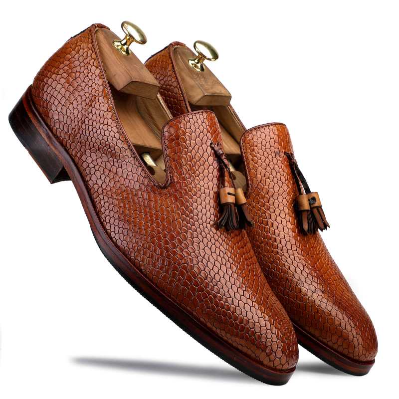 Bourne Designer Slipon Loafers - Escaro Royale