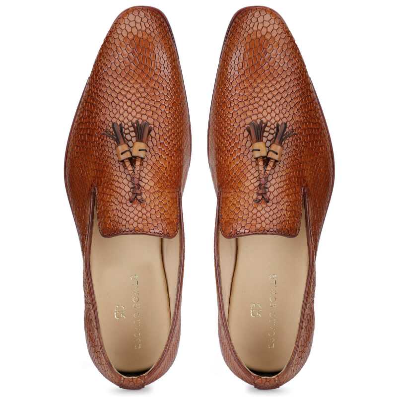 Bourne Designer Slipon Loafers - Escaro Royale