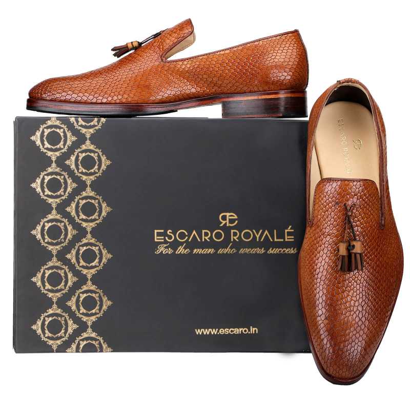 Bourne Designer Slipon Loafers - Escaro Royale