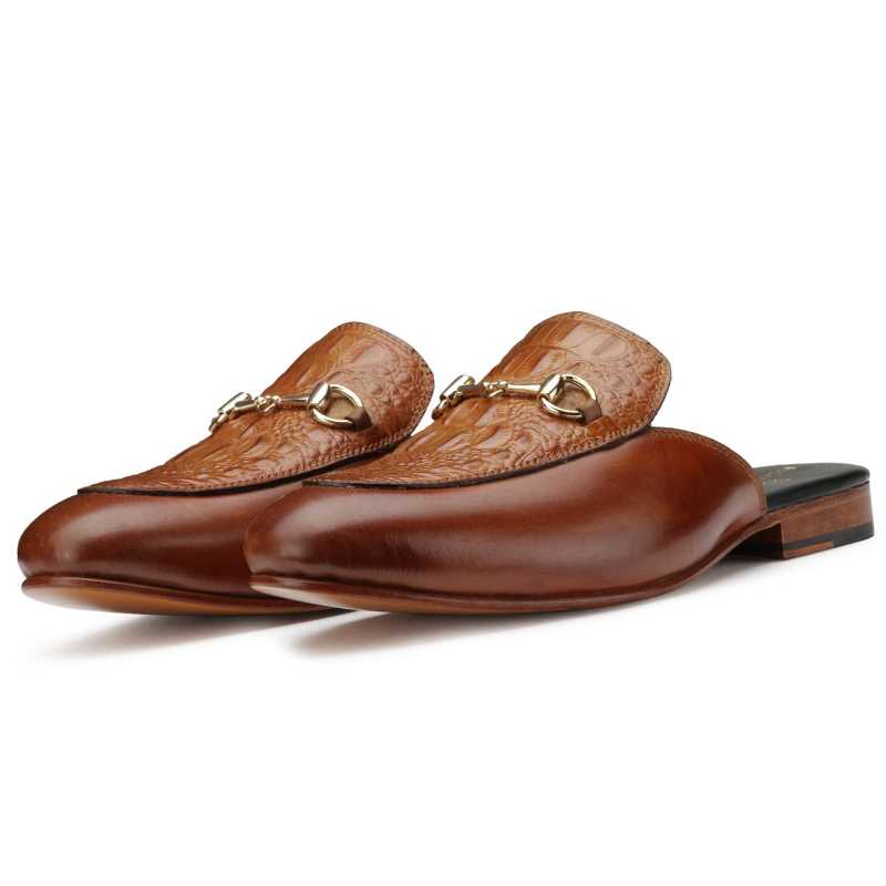 The Fortmill Horsebit Slippers Mules - Escaro Royale