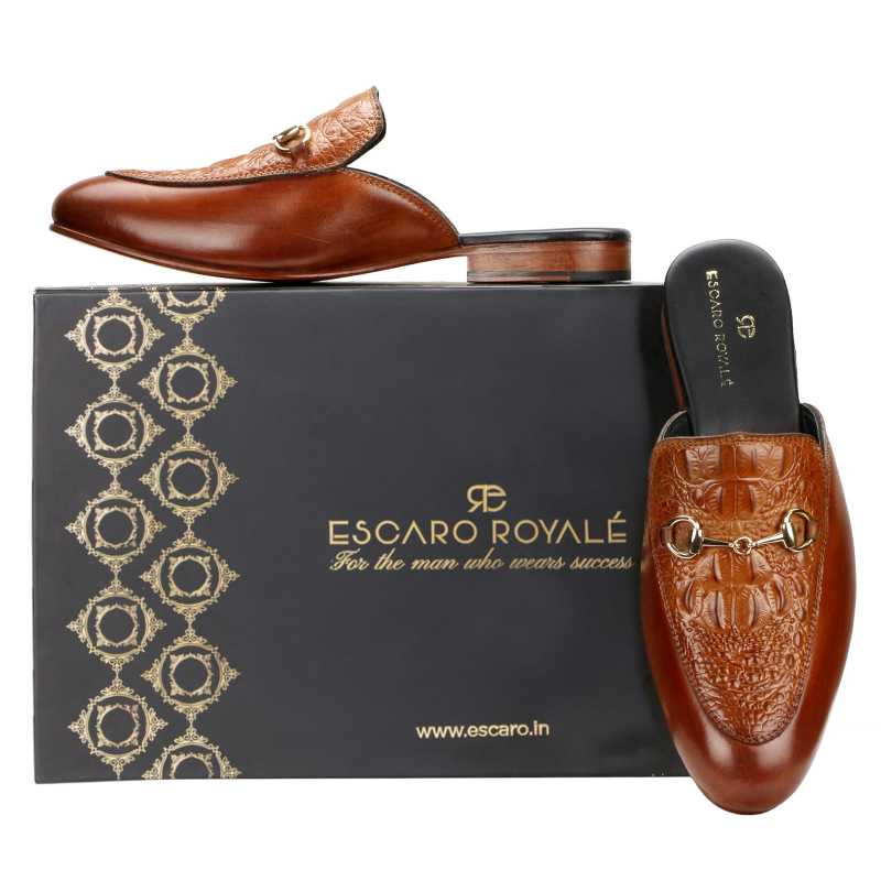 The Fortmill Horsebit Slippers Mules - Escaro Royale