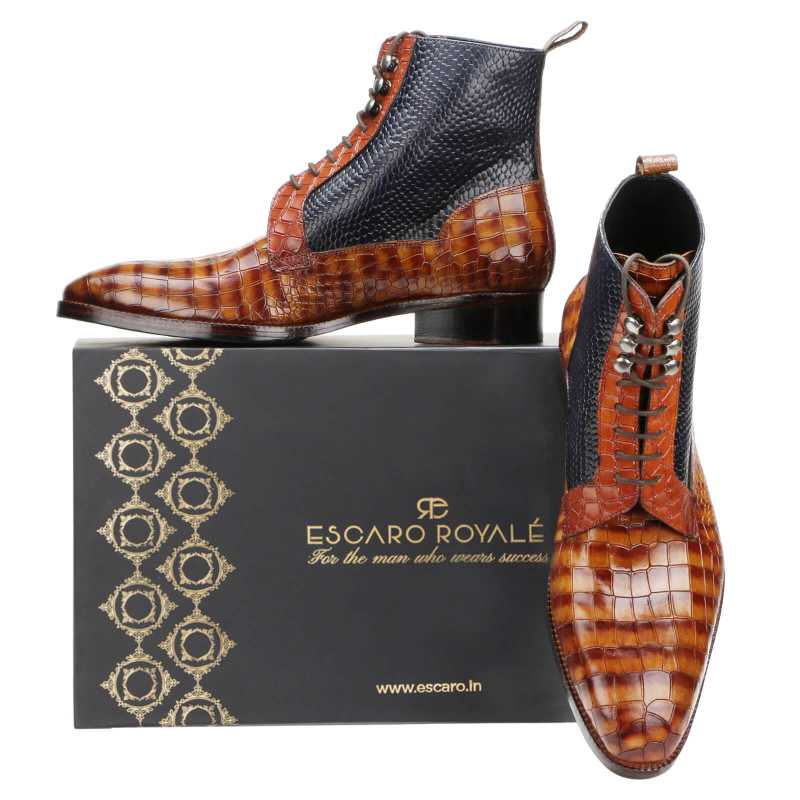 Ragnar Lace-up Boots - Escaro Royale