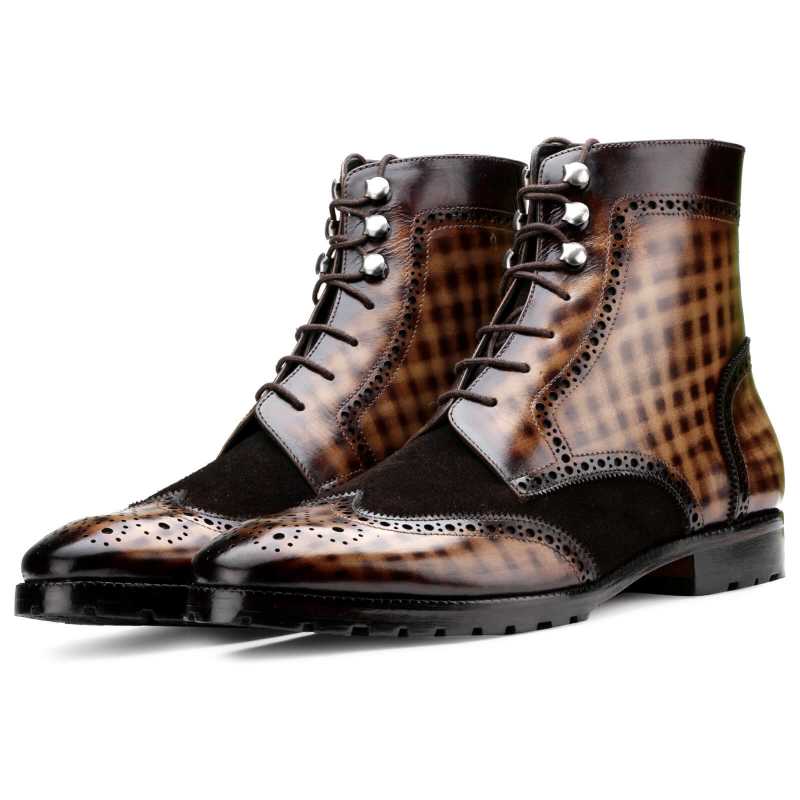 Alvaro Lace-up Boots - Escaro Royale