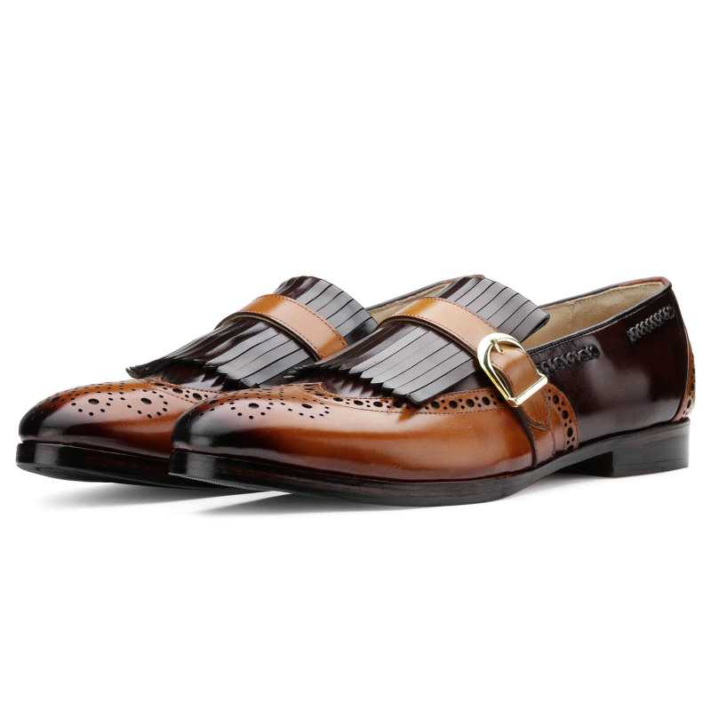 Harvey Kiltie Monkstraps - Escaro Royale