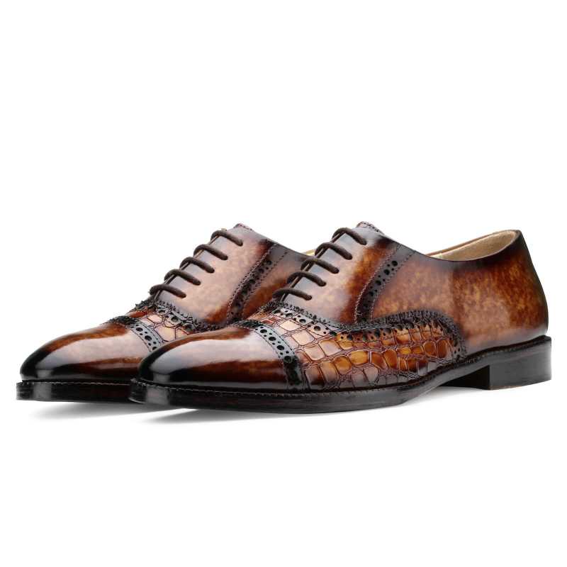 Kavan Captoe Oxfords - Escaro Royale